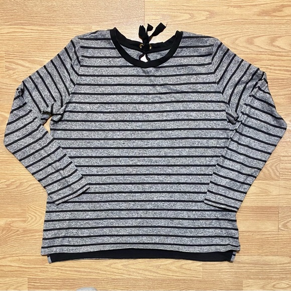 St. John's Bay Sweaters - St. John’s Bay Striped Crew Neck Sweater